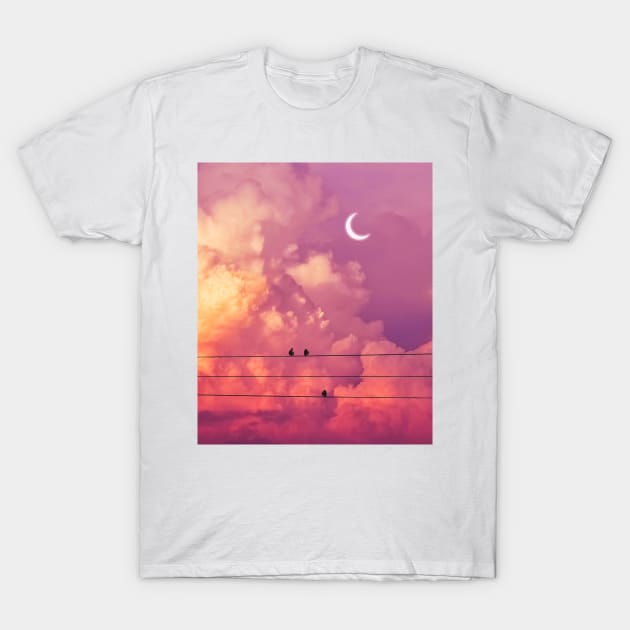 Sweet clouds T-Shirt by Vintage Dream